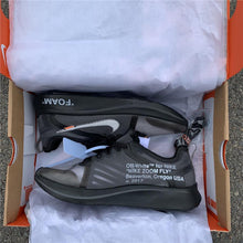 Load image into Gallery viewer, Zoom Fly Off-White Black Silver