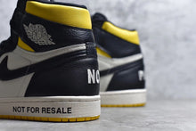 Load image into Gallery viewer, Jordan 1 Retro High "Not for Resale" Varsity Maize